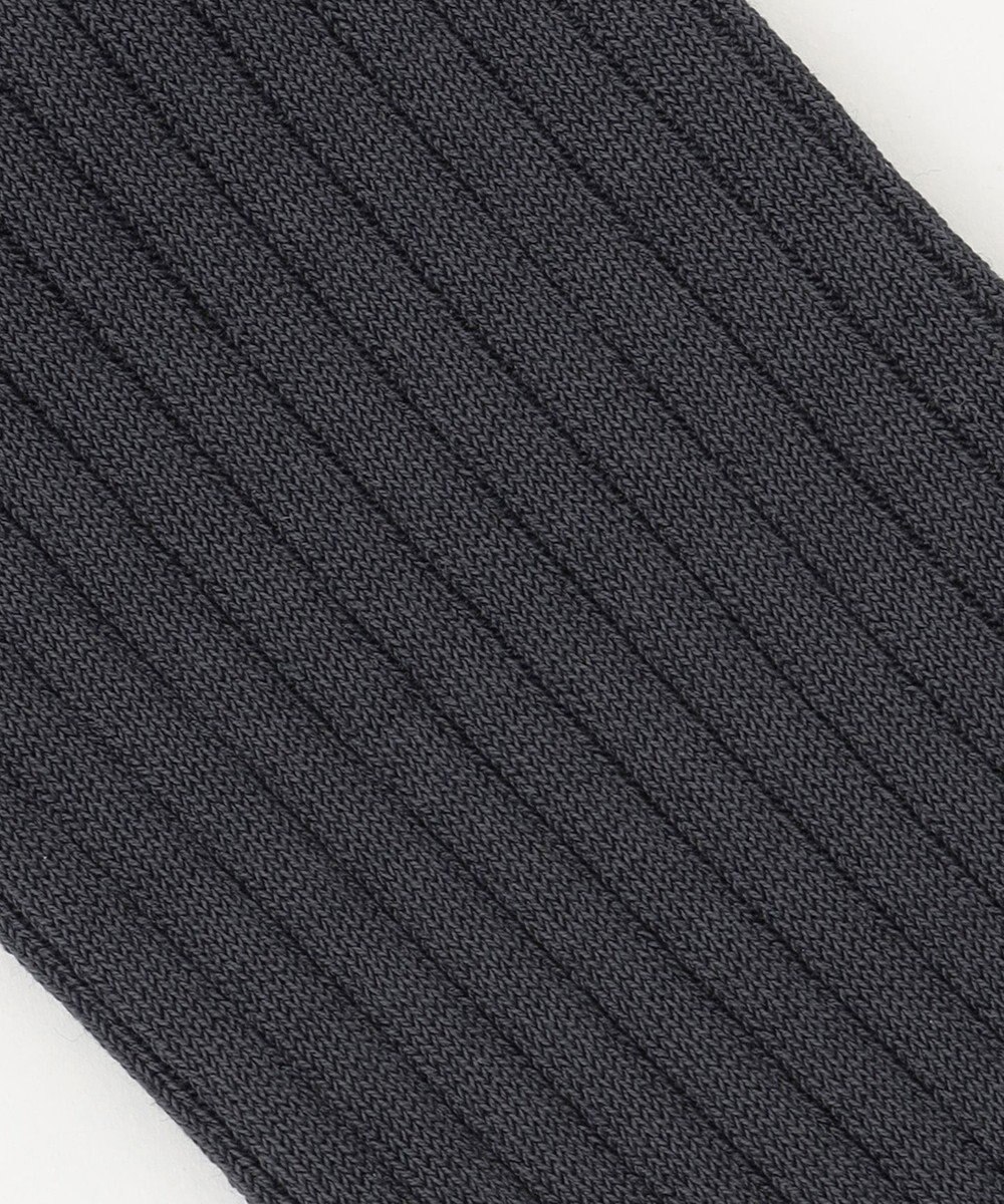 J.PRESS MEN 【定番】ハイゲージ無地リブソックス 