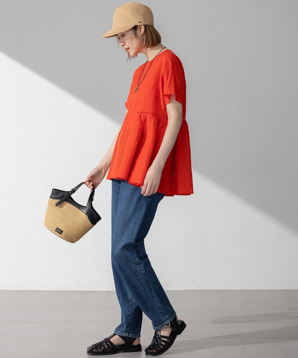 23区 【洗える】23区DENIM ボーイズテーパード パンツ 