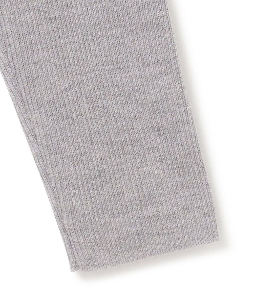 ICB 【WEB限定・洗える】エクストラファインメリノ リブニットカーディガン 