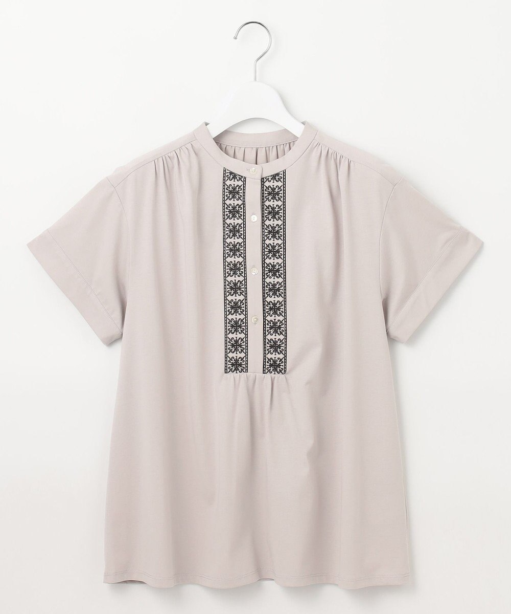 J.PRESS LADIES エンブロイダリージャージー カットソー 