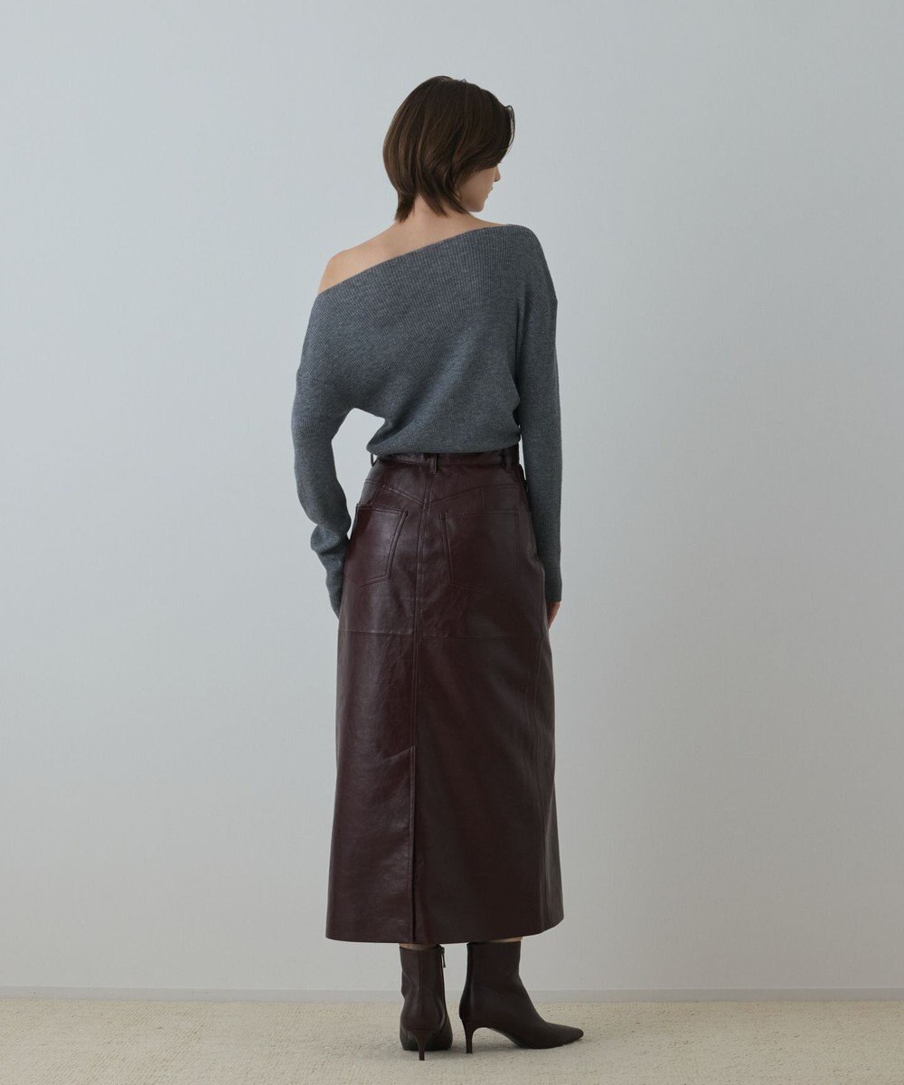 GRACE CONTINENTAL ハイゲージウールニットトップ 