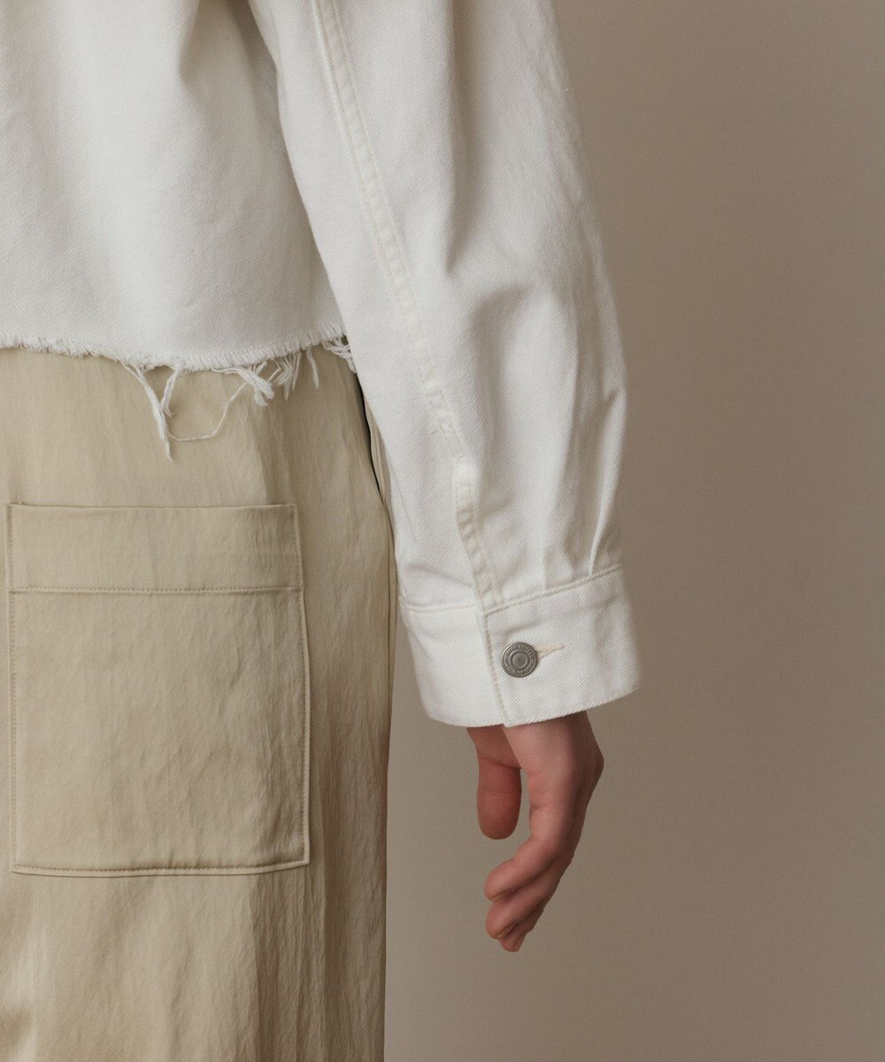 GRACE CONTINENTAL フードジップデニムジャケット 