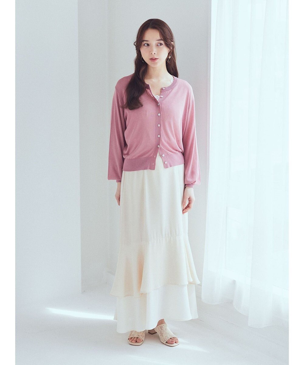 earth music&ecology シアークルーカーディガン 