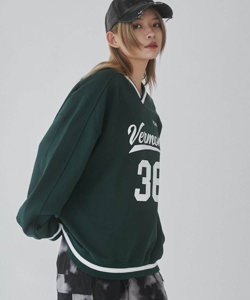 WEGO 【ユニセックス着用ITEM】ナンバリングプルオーバー 