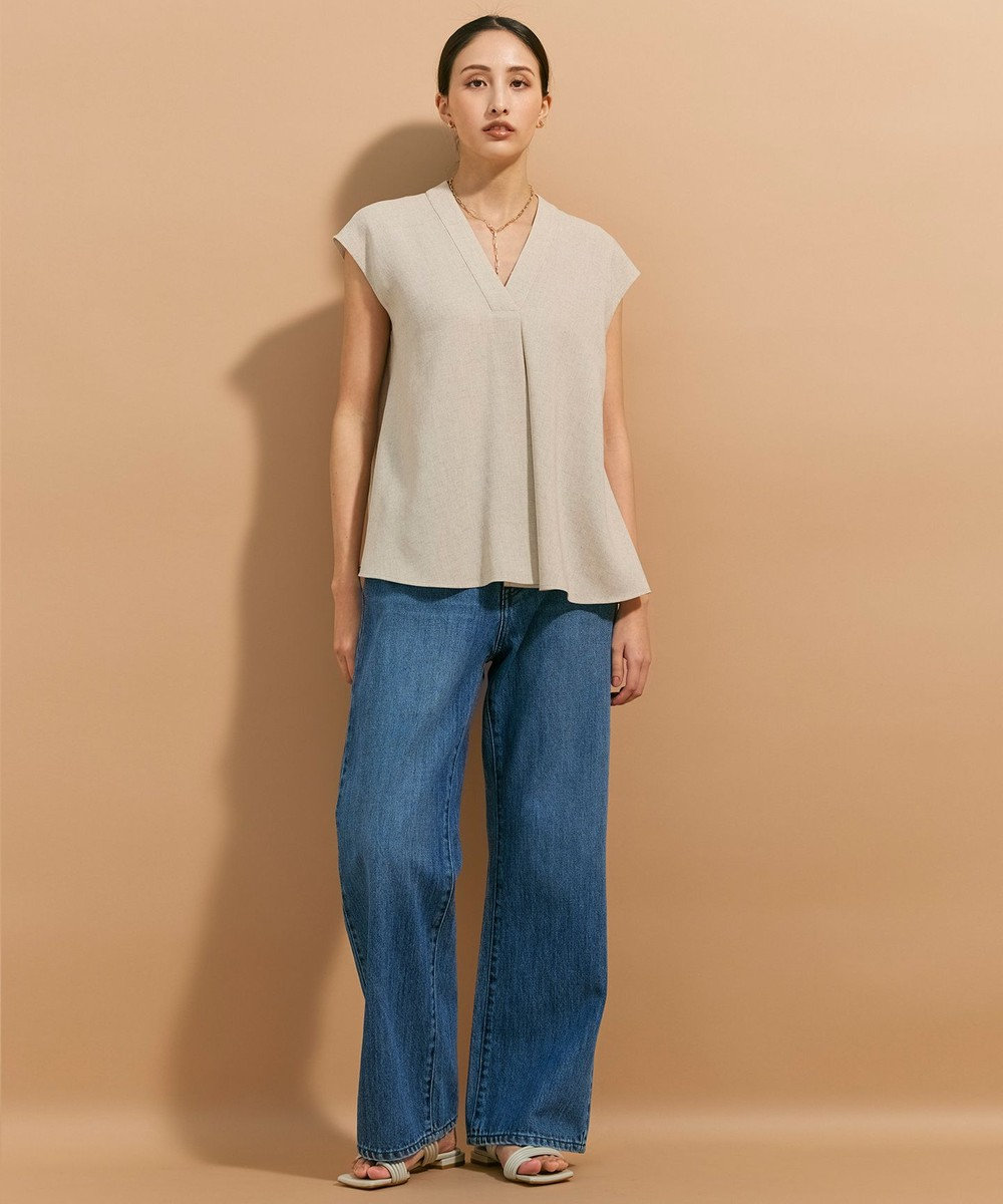 BEIGE， CAROLE / ペプラムブラウス 