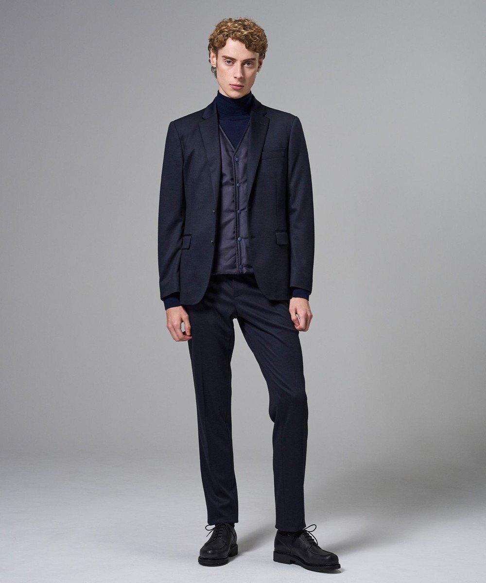 JOSEPH HOMME 【2WAY】パデットニットブロック　リバーシブルベスト 