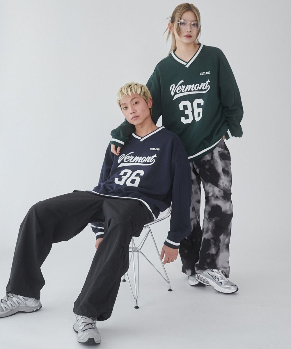 WEGO 【ユニセックス着用ITEM】ナンバリングプルオーバー 