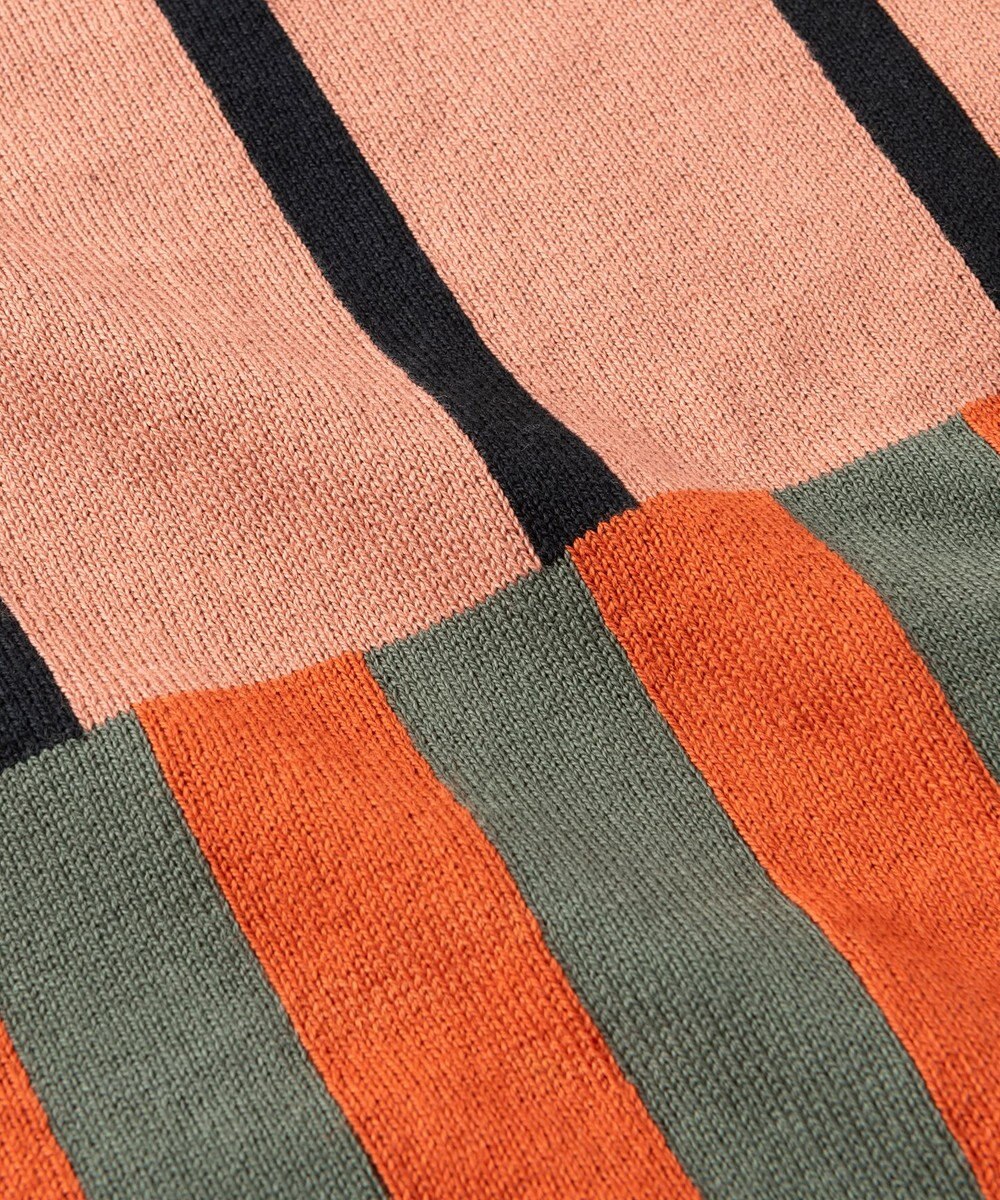 TRICOTE マルチストライプブランケット 