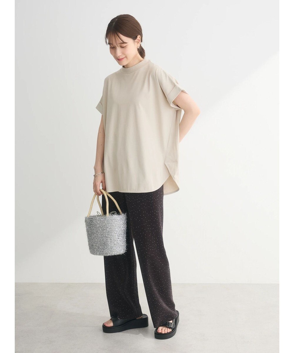 Green Parks 汗染み防止プチハイネックプルオーバー 