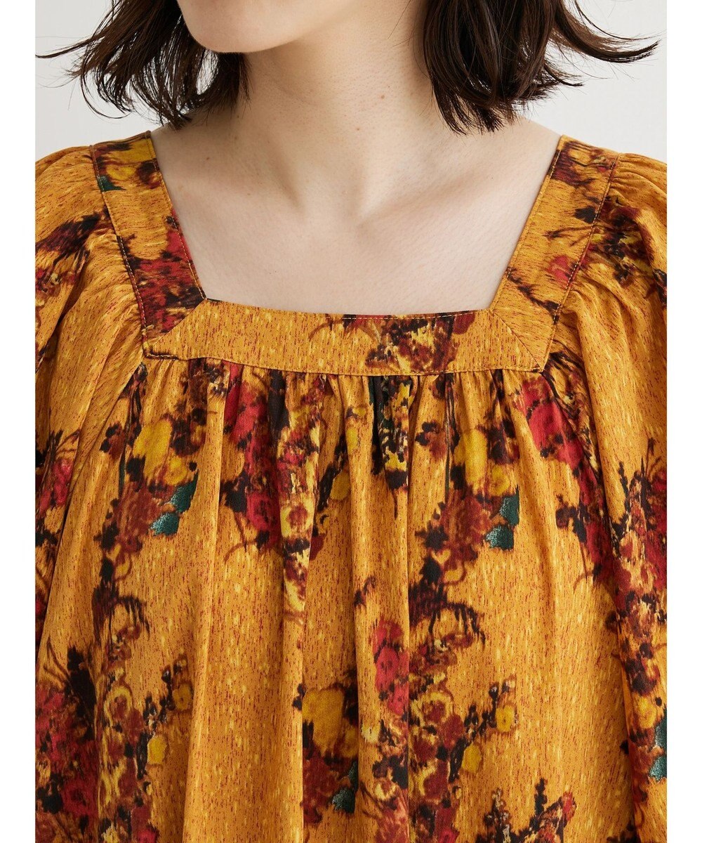 Green Parks ■ＥＳＣＡＲ　アートフラワーｐｔワンピース 