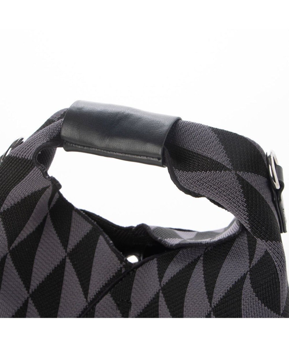 UNBILLION カシュカシュ cachecache ジャガード柄2wayショルダーバッグ 