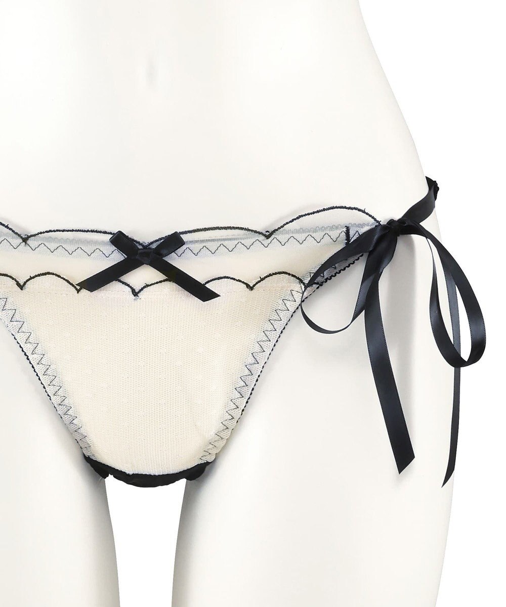 San-ai Resort（三愛水着楽園） シアードットチュール　ブラジャー＆ショーツセット【northerly】 