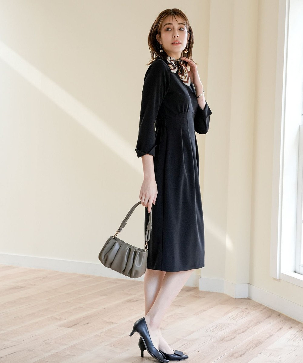 Tiaclasse 【安田美沙子さん着用・2WAY】ギャザーワンハンドルバッグ 