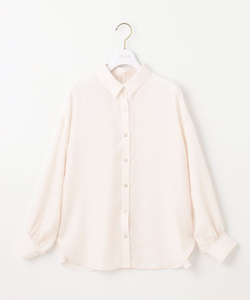ANY SIS S 【接触冷感】シアー ブラウス 
