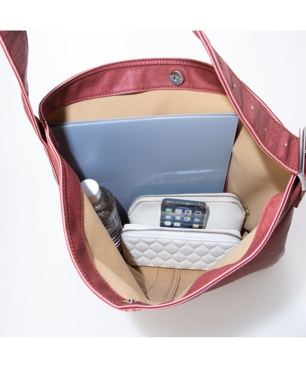 UNBILLION カシュカシュ cachechche / ウォッシュ加工ベルトショルダー 