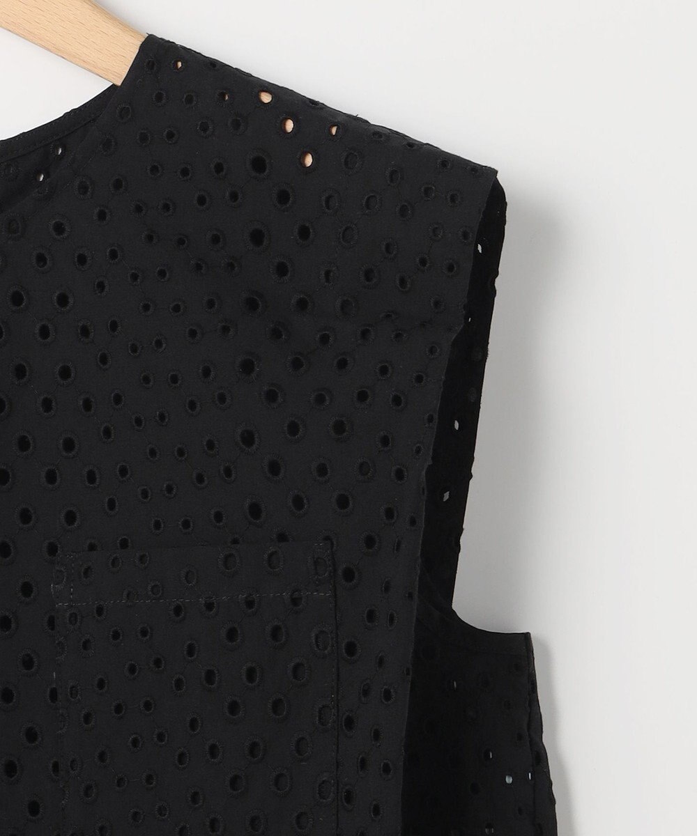 組曲 【先行予約・WEB限定】エンブロイダリーレースノースリーブ ブラウス 