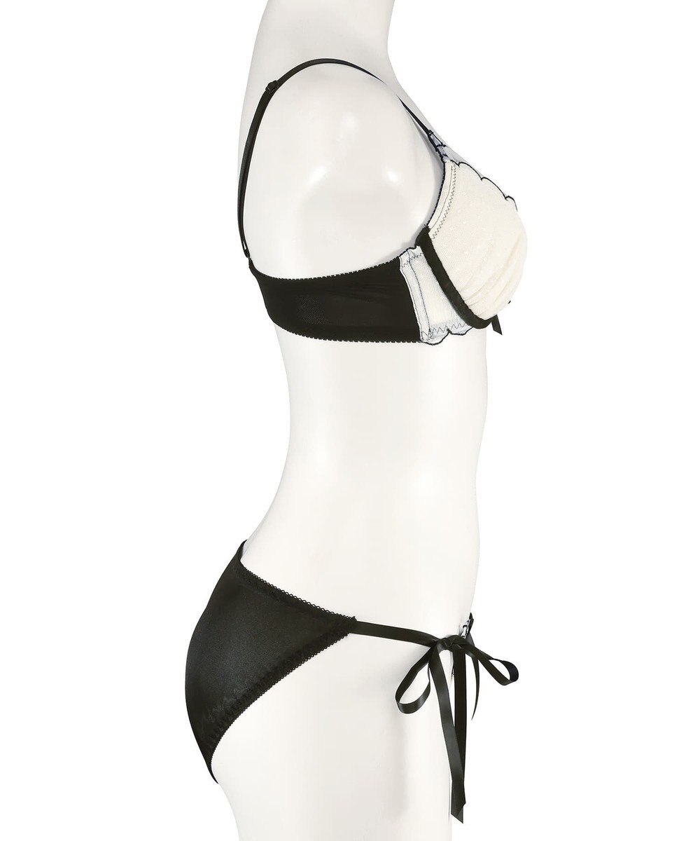 San-ai Resort（三愛水着楽園） シアードットチュール　ブラジャー＆ショーツセット【northerly】 