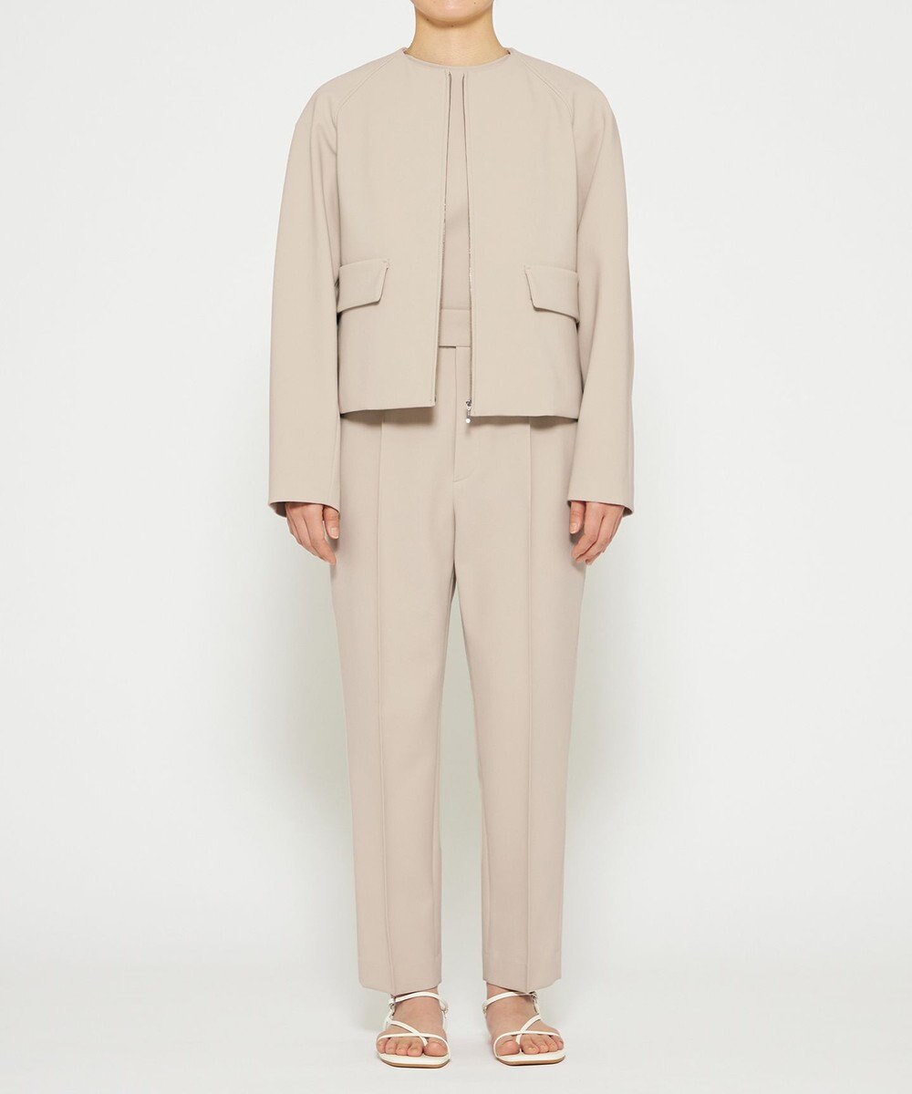 uncrave 【撥水・洗濯機洗い可】プルーフ ダブルクロス ブルゾン（uncrave WHITE） 