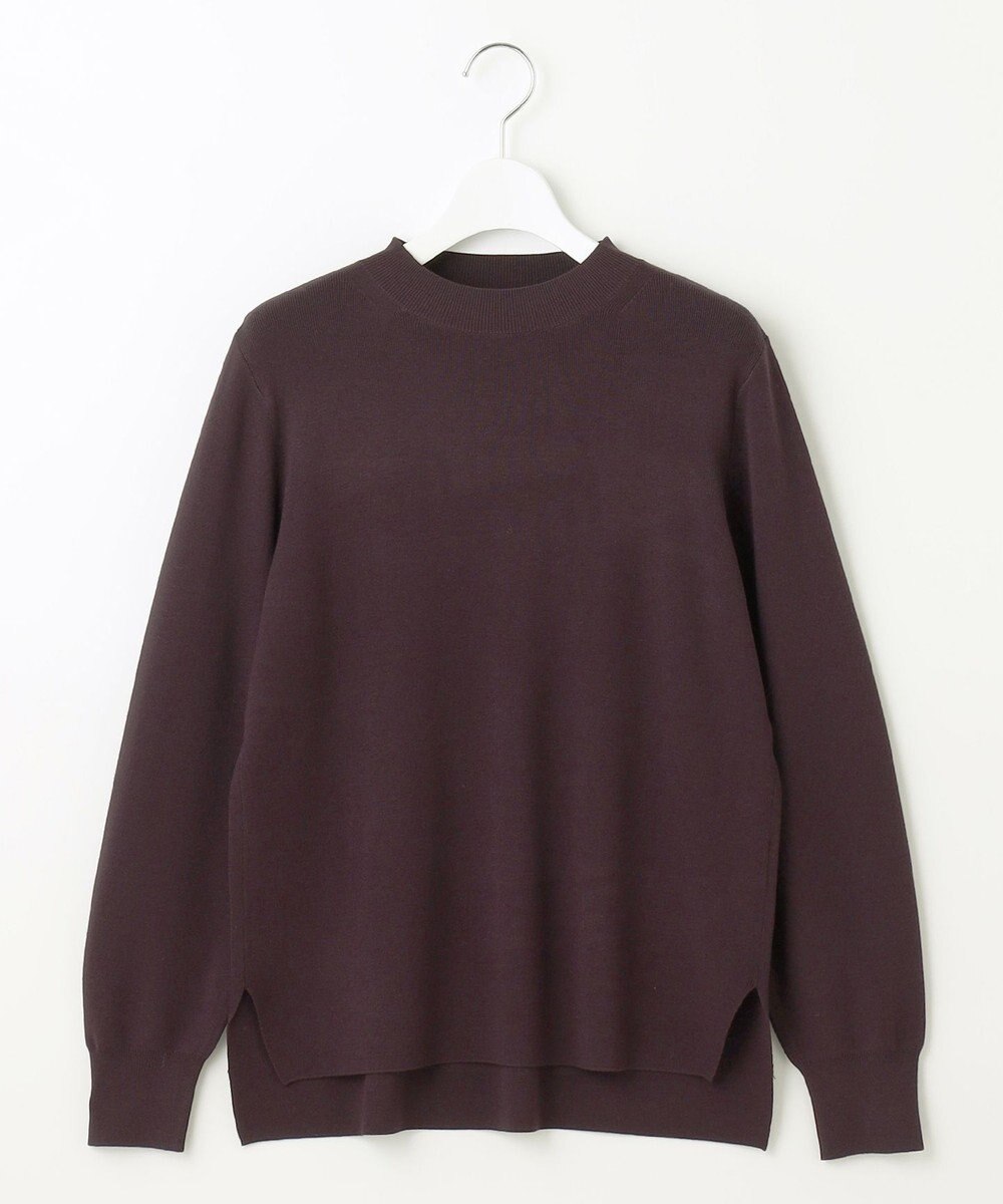 J.PRESS LADIES 【洗える】SECOND PRINCE モックネック ニット 