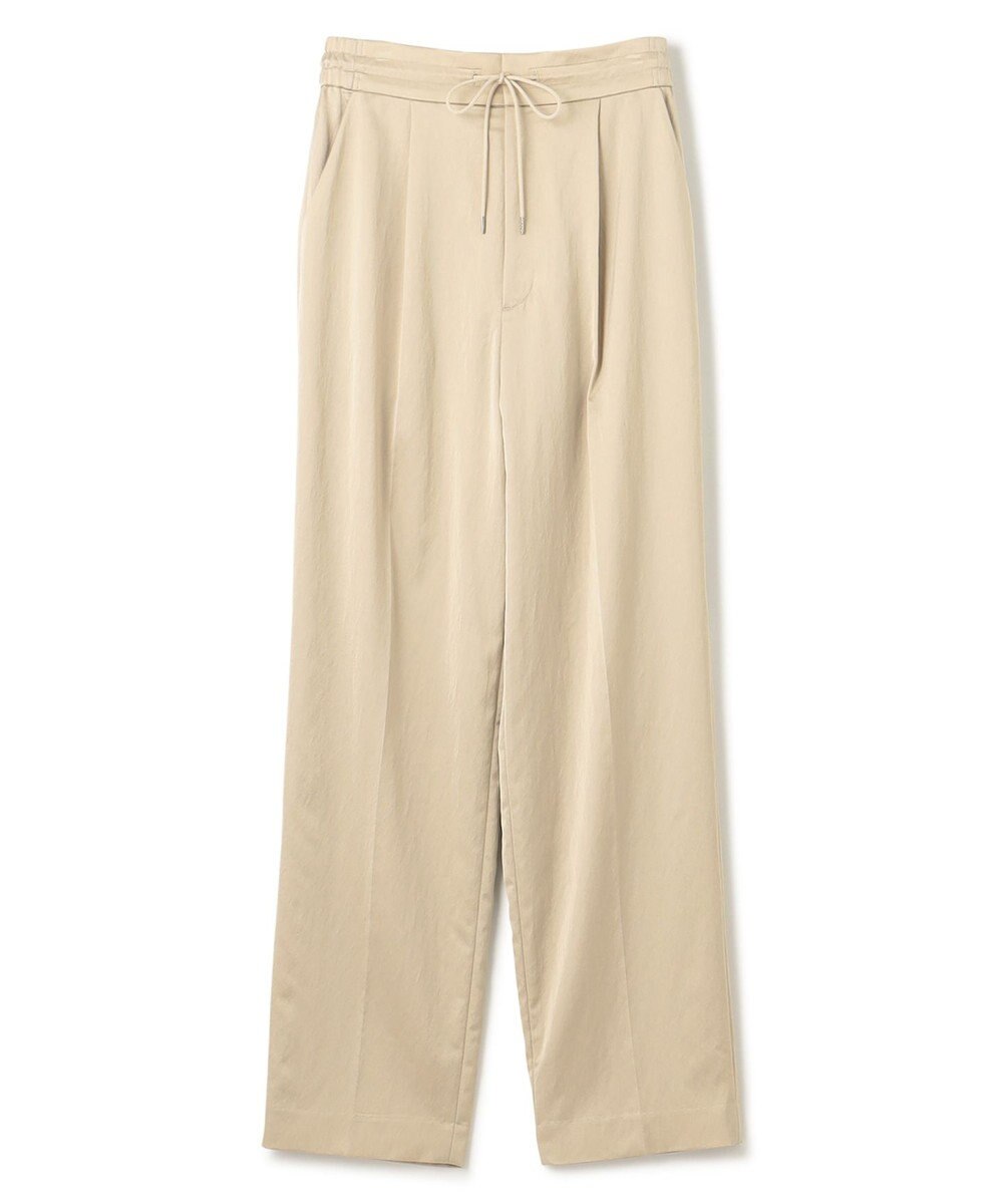 uncrave 【洗える】サテン ドロストパンツ（uncrave STANDARD） 