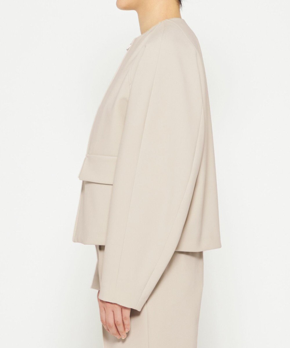 uncrave 【撥水・洗濯機洗い可】プルーフ ダブルクロス ブルゾン（uncrave WHITE） 