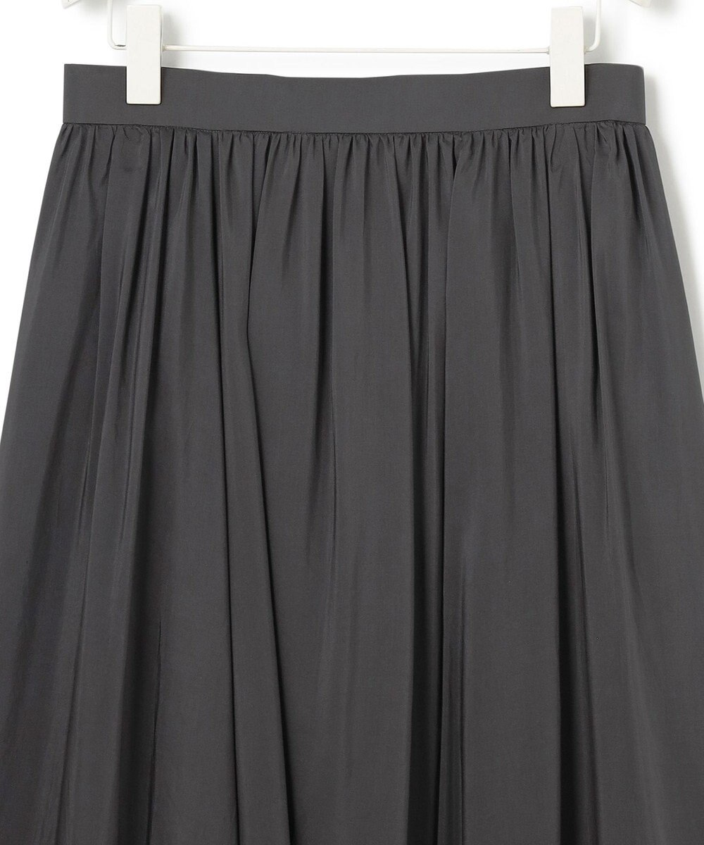 ICB 【洗える】レーヨンシルクローン フレアスカート 