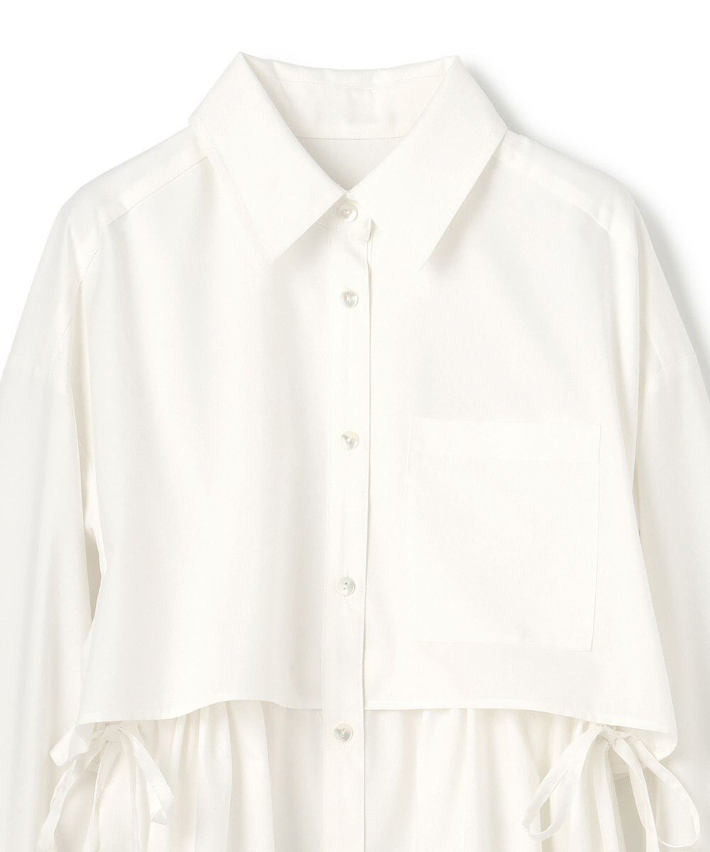 GRACE CONTINENTAL レイヤードドロストシャツ 