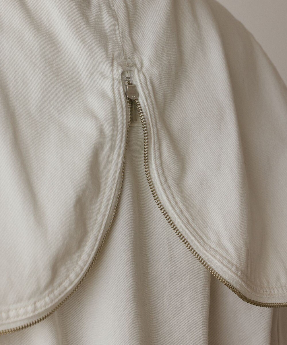 GRACE CONTINENTAL フードジップデニムジャケット 