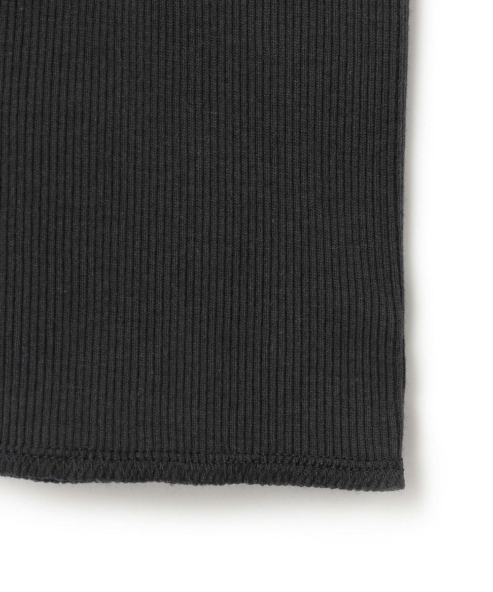 BEIGE， 【BEIGE,ecru/WEB限定・洗える】RIB TOPS /  コットンシルクロングスリーブトップス 