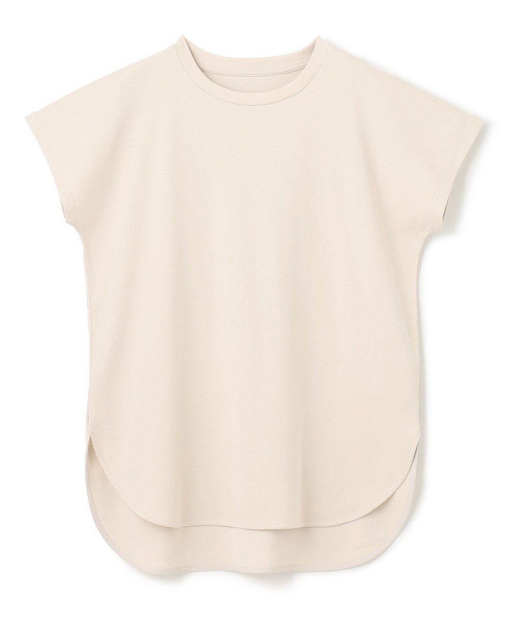 UNFILO BEAUTY FORM ロゴ刺繍フレンチスリーブTシャツ 