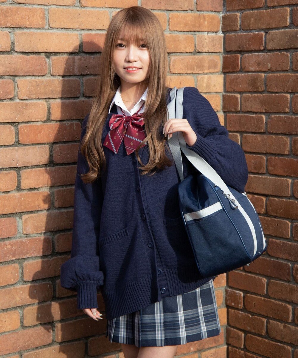 WEGO 【SCHOOL ITEM】ニットカーディガン 