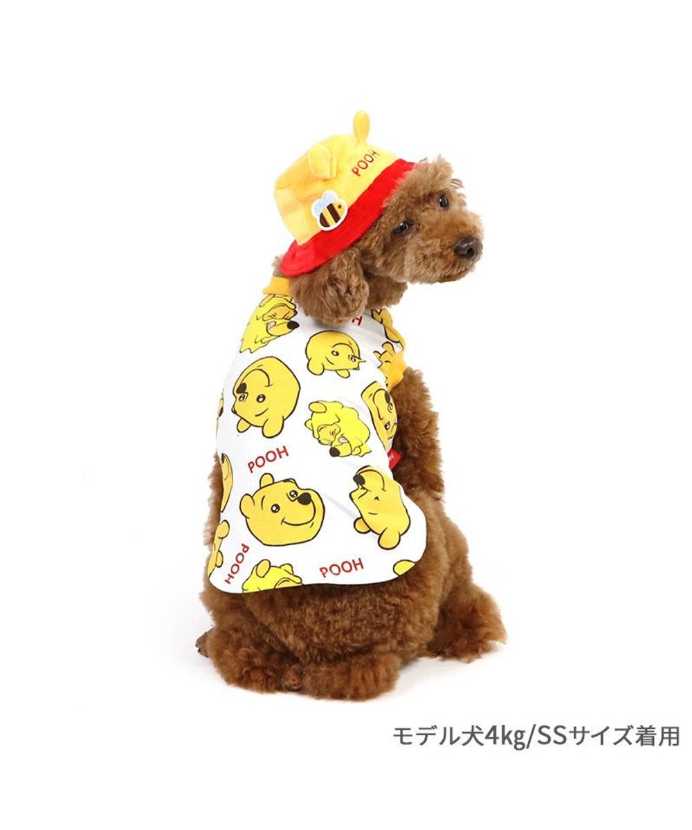 PET PARADISE ディズニー くまのプーさん バケットハット付き Tシャツ 小型犬 