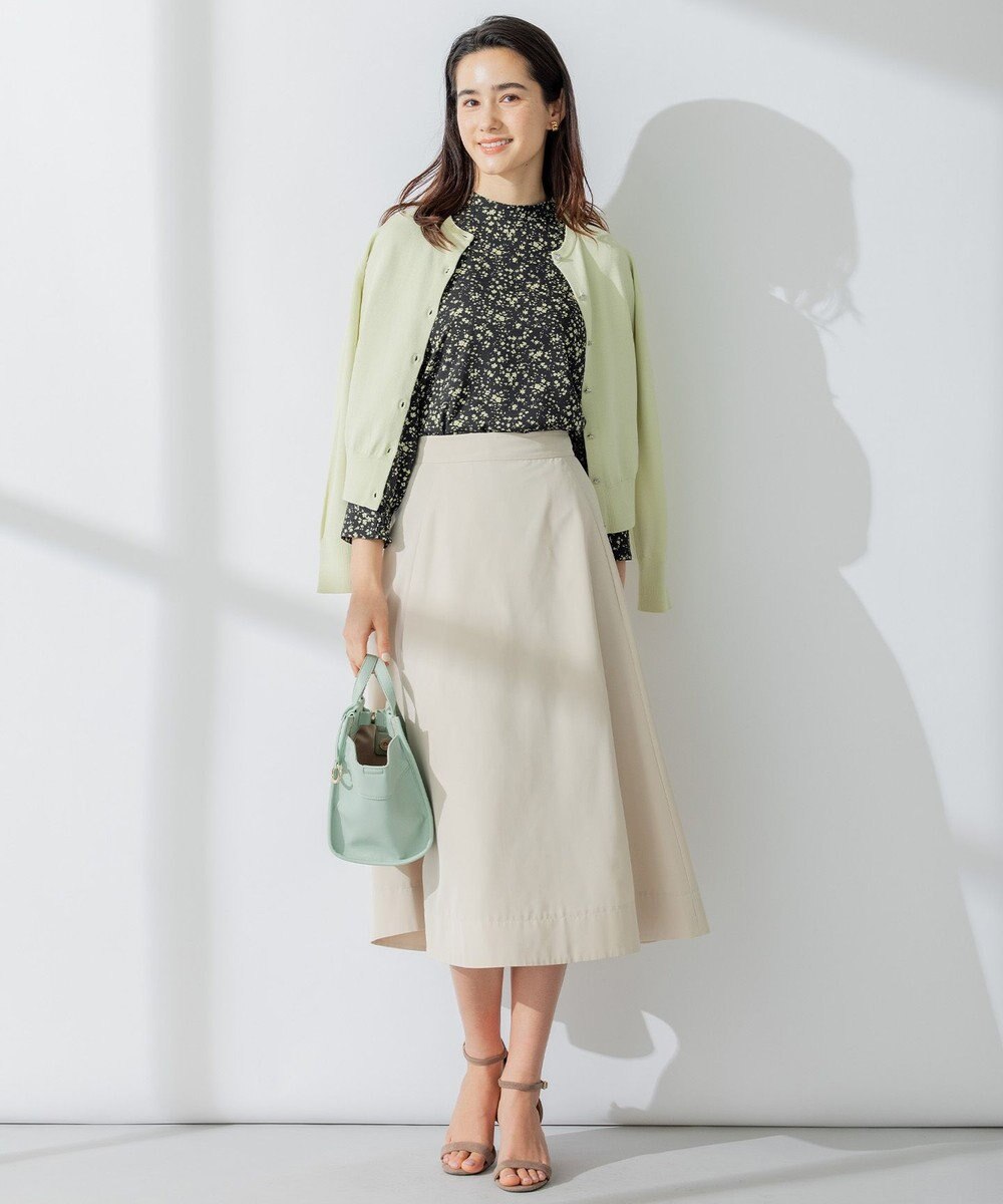 組曲 【5色展開・後ろゴム仕様】カラータフタ スカート 