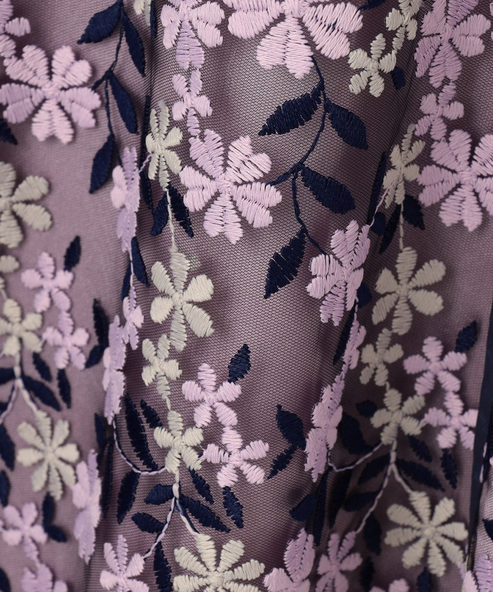 トッカラベンダー◇Flower Bouquet Embroidery Dress