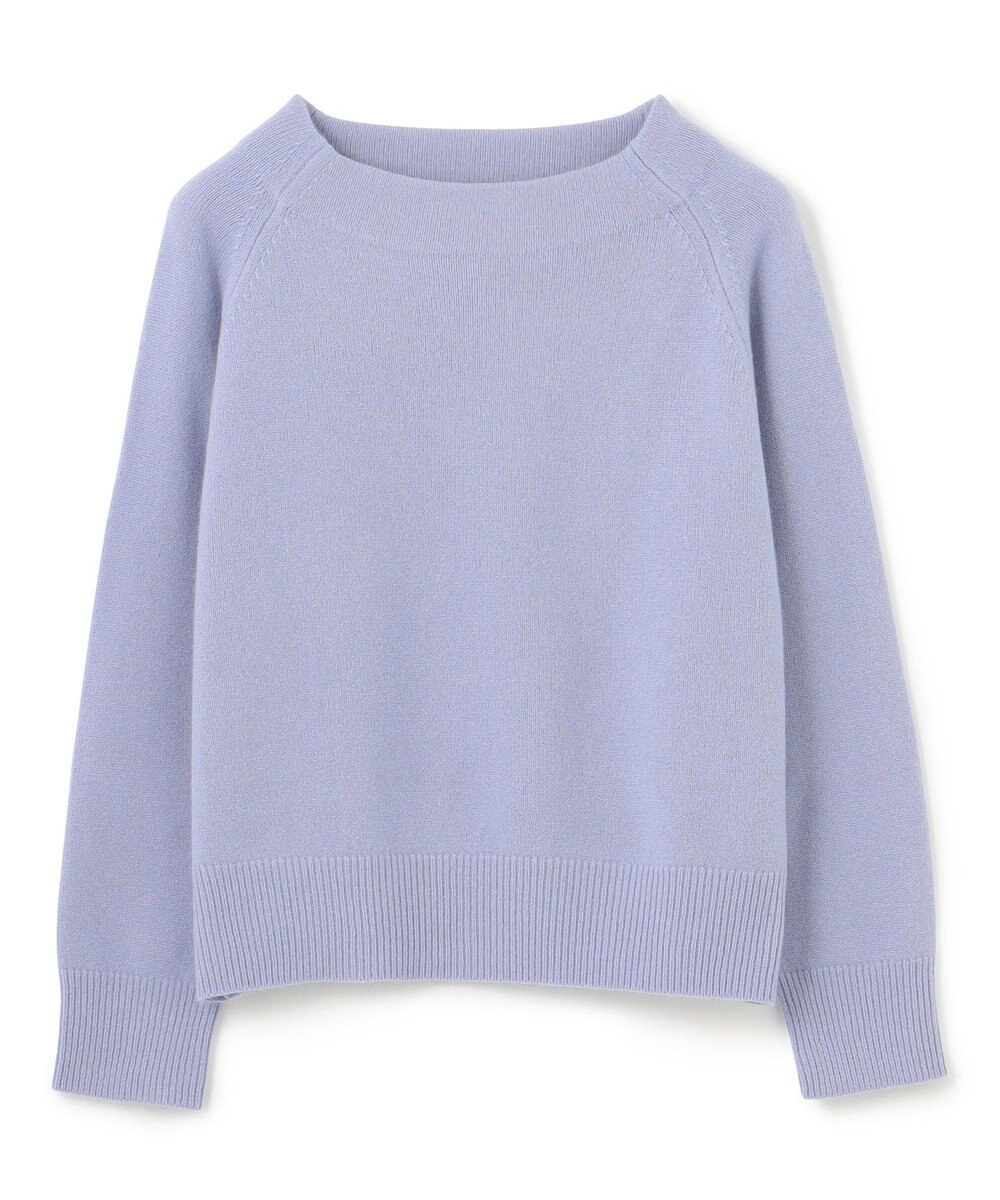 UNFILO カシミヤブレンド オフネックニット 