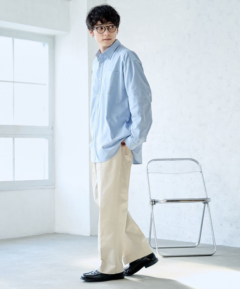 WEGO タックツイルトラウザー 