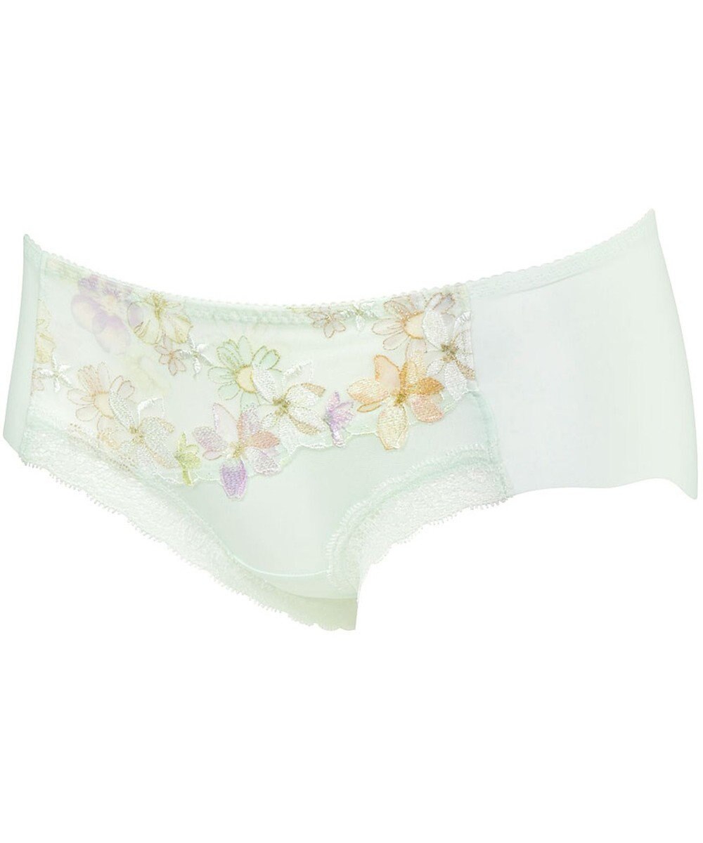 WACOAL ショーツ ボーイレングス 【重力に負けないバストケアBra】 はきこみ丈あさめ アウターにひびきにくい(後ろ裾) BRB414とペア レディース PRA614 /ワコール 