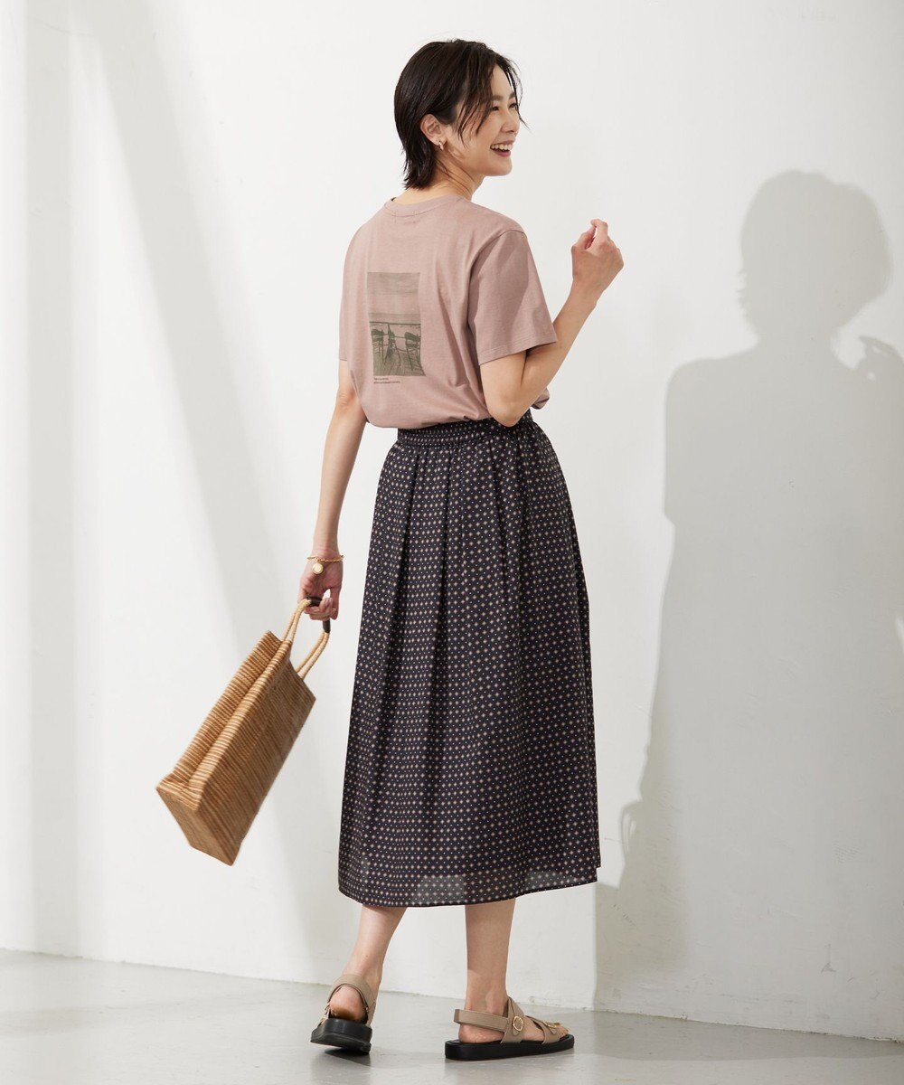 J.PRESS LADIES バック フォト Tシャツ 