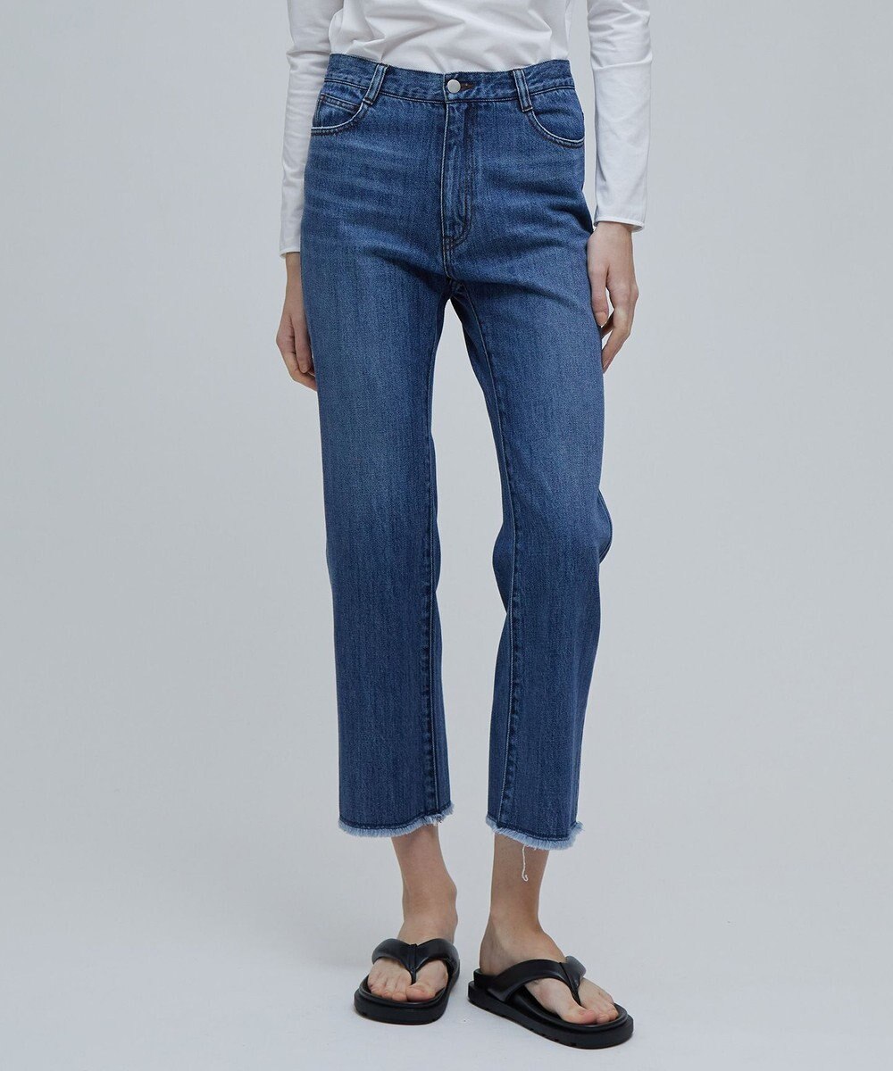 BEIGE， 【洗える】VICTOR / カットオフデニム 