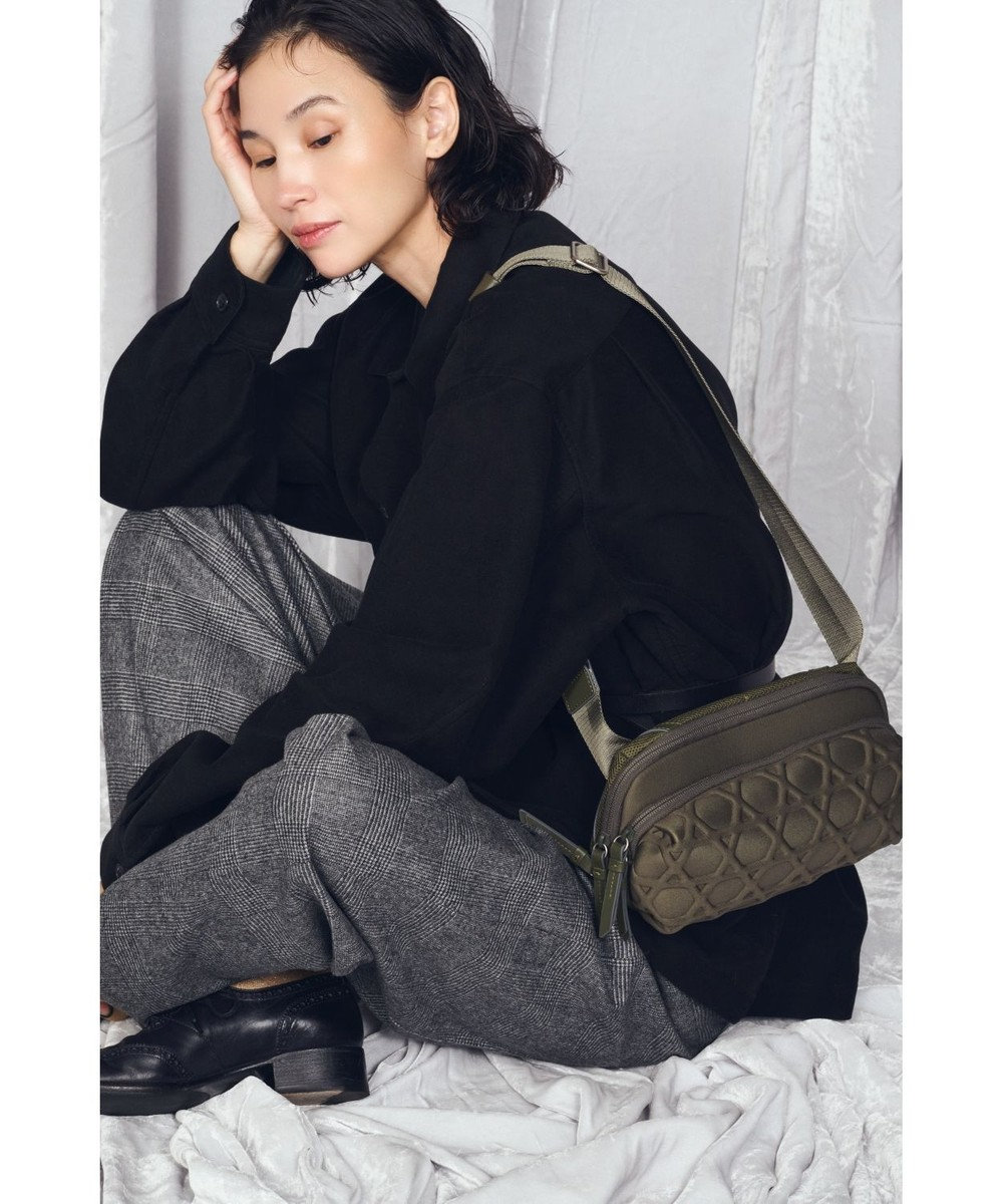 MIYABIYA 【撥水加工】篭目大柄エンボスボンディング2wayショルダー 