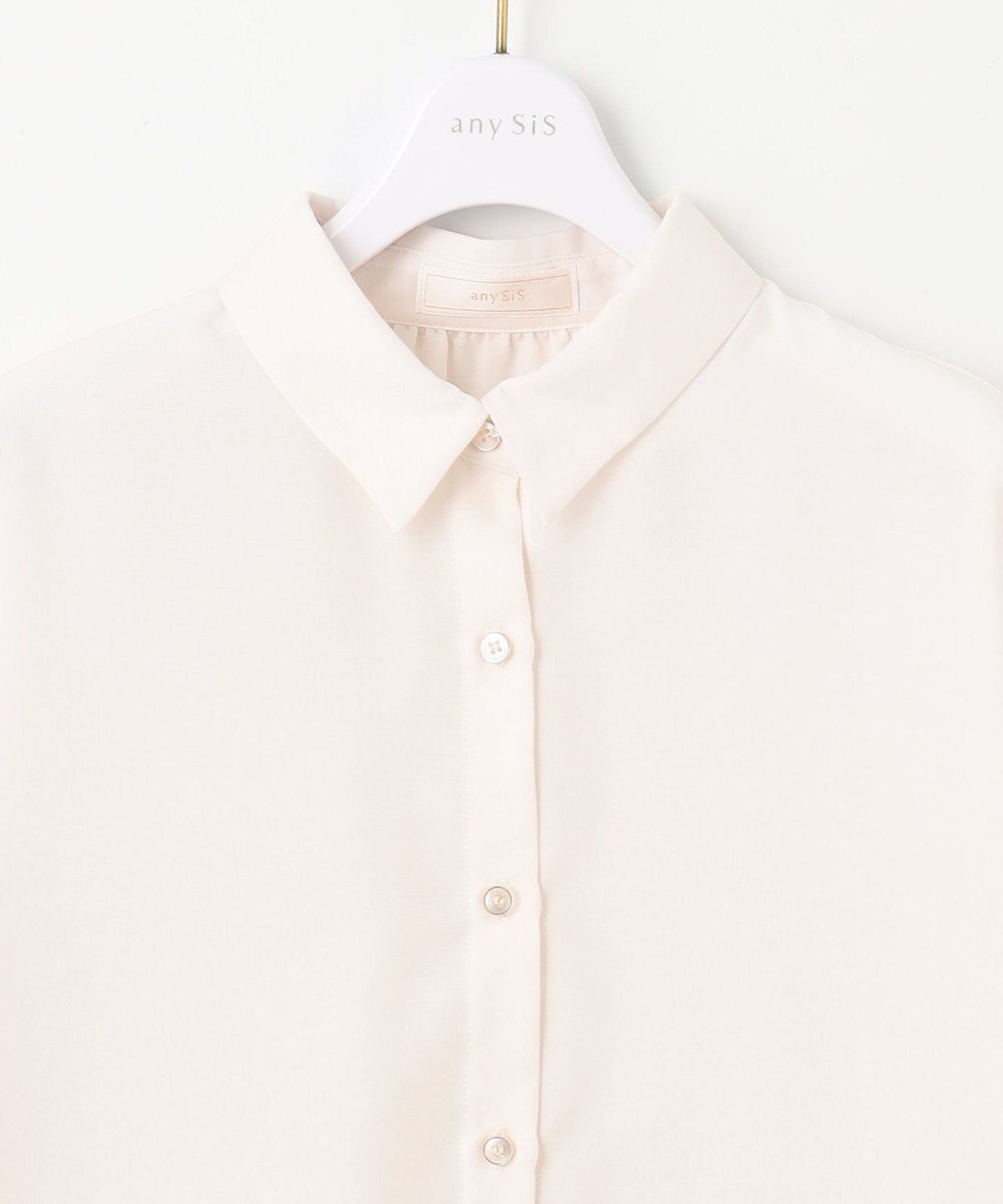 ANY SIS S 【接触冷感】シアー ブラウス 
