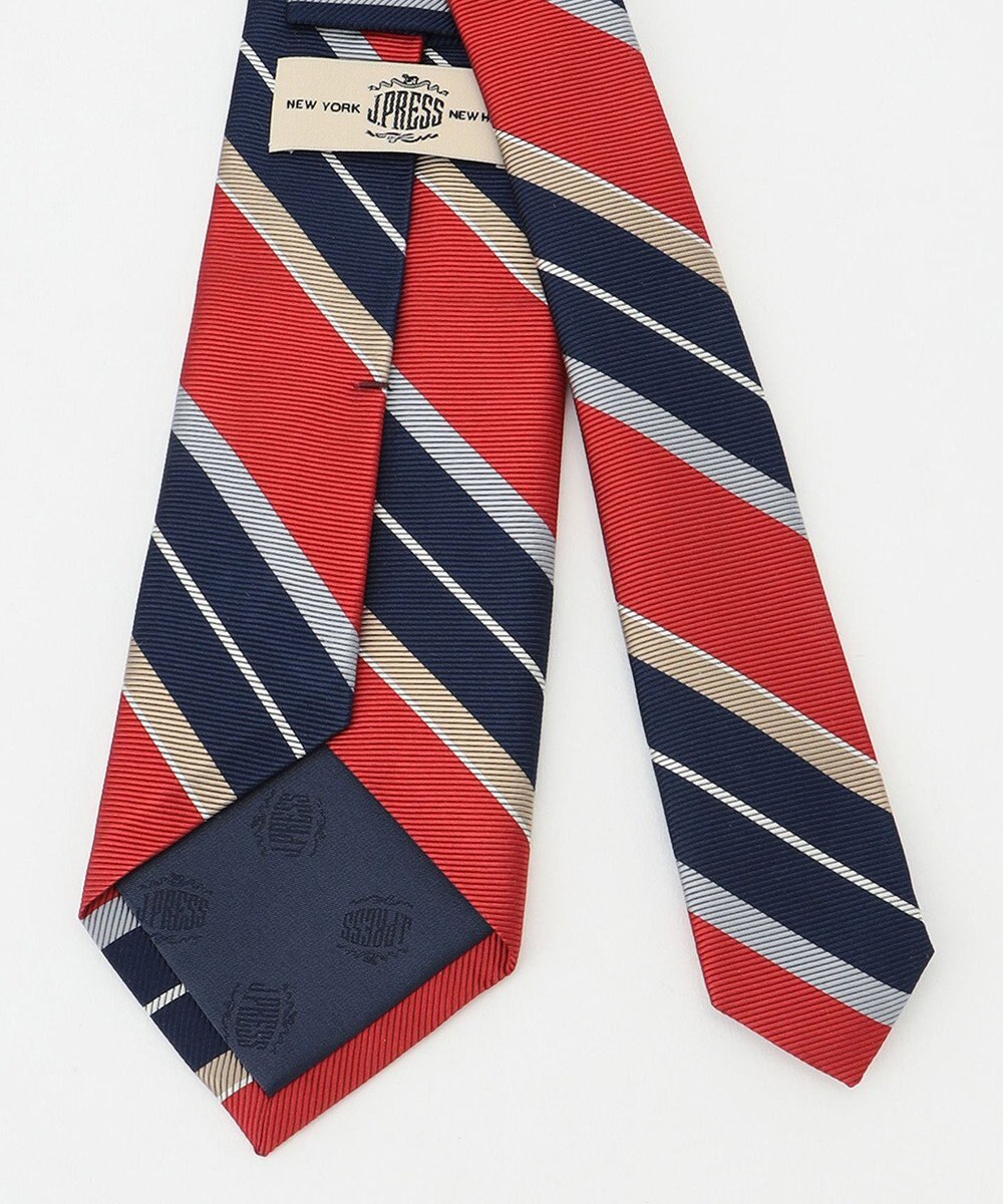 J.PRESS MEN シルクツイルストライプ ネクタイ 