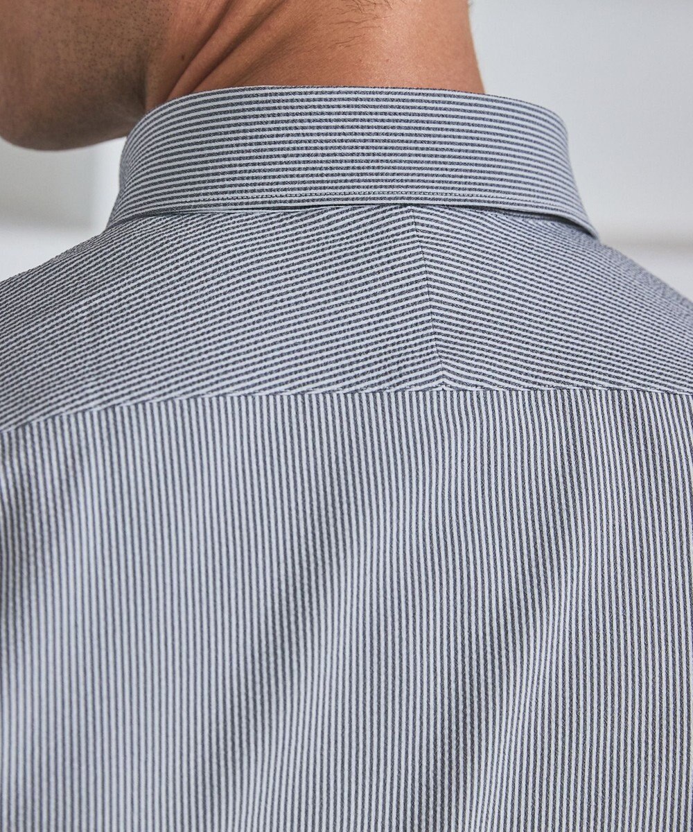 GOTAIRIKU とにかく涼しい/酷暑対応【シワになりにくい/吸水速乾】クールマックスサッカーシャツ 