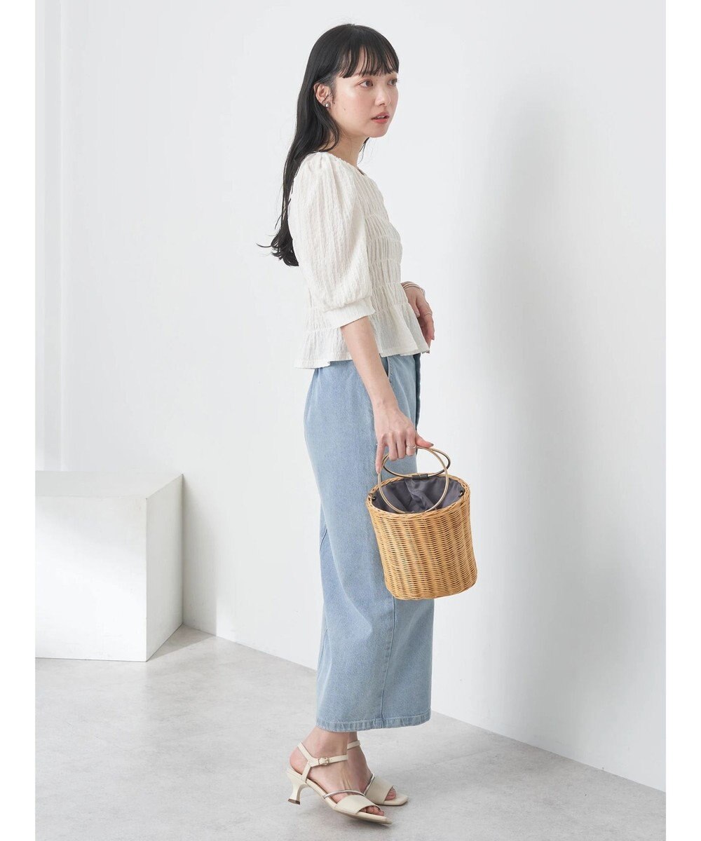 earth music&ecology ポコポコシャーリングトップス 