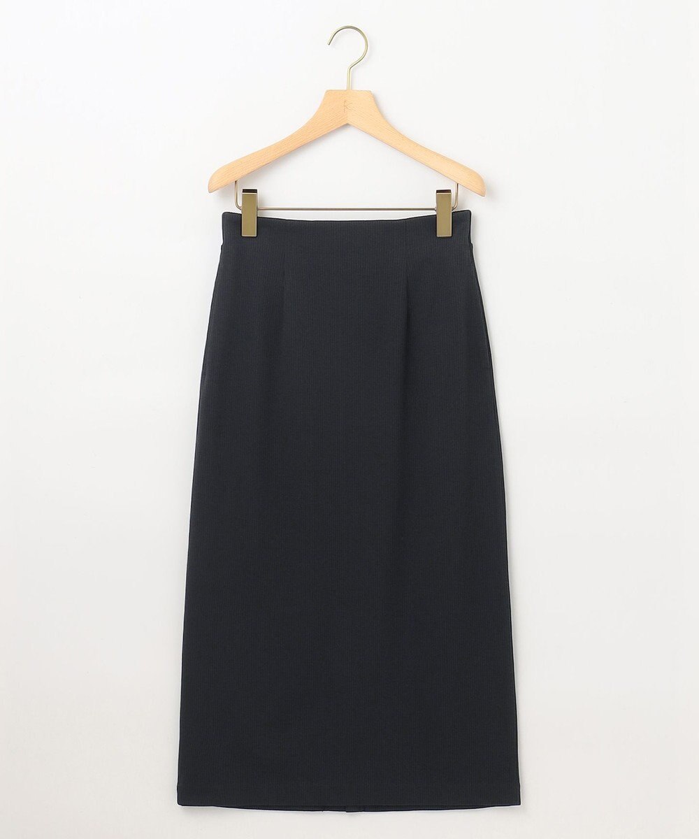 組曲 S 【WEB限定】ストライプジャガード タイトスカート 