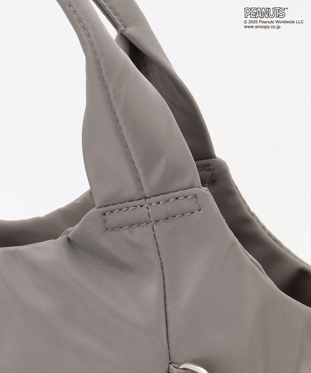 Y'SACCS SNOOPYデザイン サイドギャザー2wayトート　Sサイズ(レインボー） 