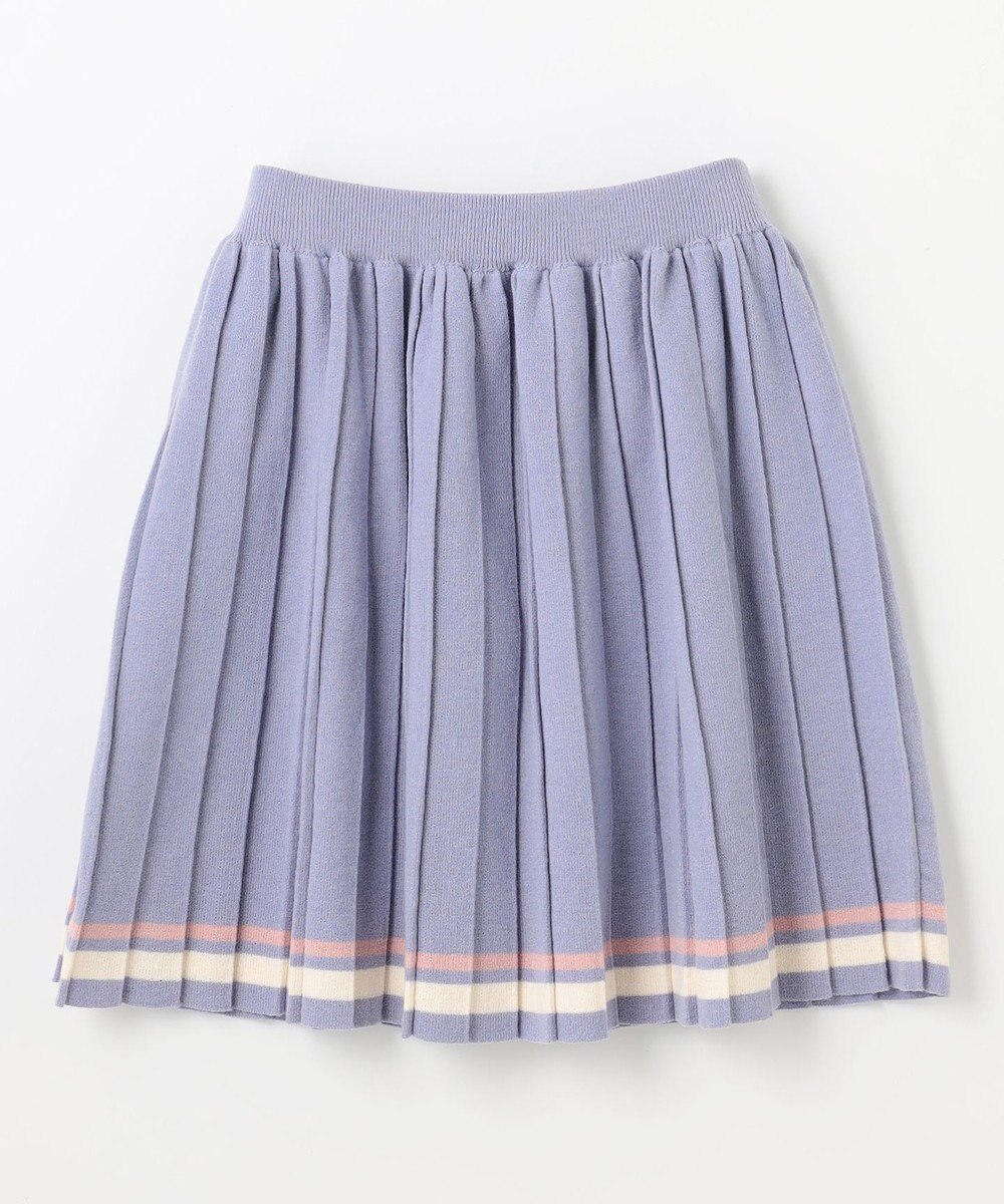 ANY KIDS プリーツニットスカート 