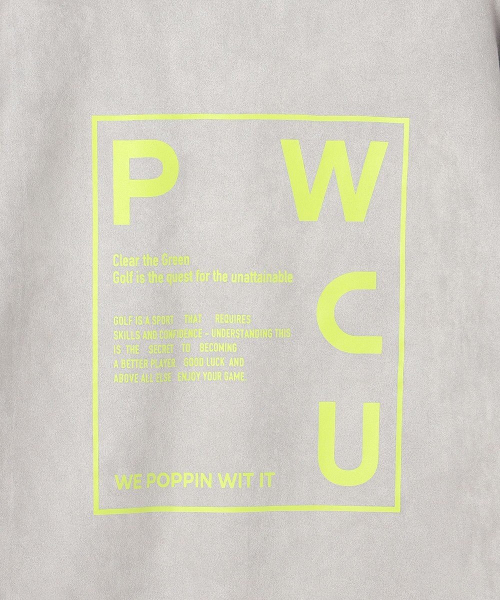 PW CIRCULUS 2025 NEW！【手洗い洗濯可】【WOMEN】スエードライク デタッチャブルフーディ ゴルフウェア レディース 