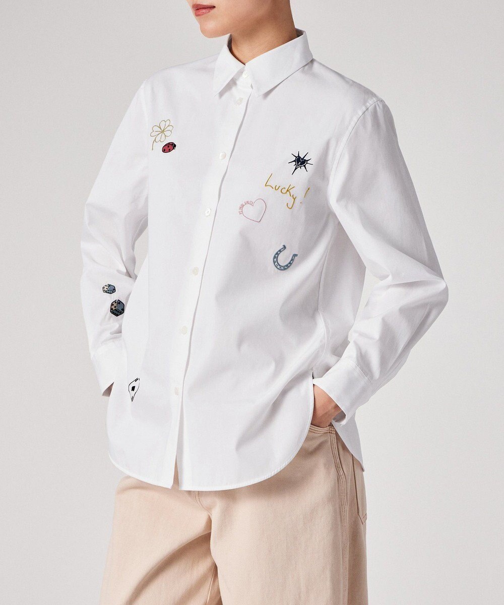 Paul Smith ラッキーモチーフ エンブロイダリー シャツ 