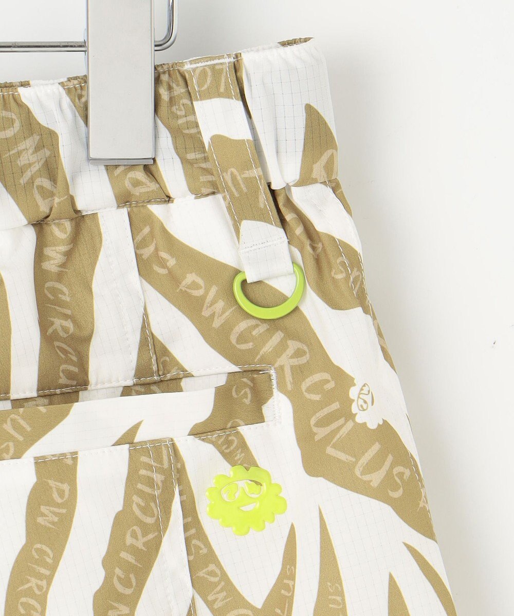 PW CIRCULUS 【高通気 / 軽撥水 / 軽量のDotAir 使用】【MEN】ゼブラ柄ベルテッドショーツ 